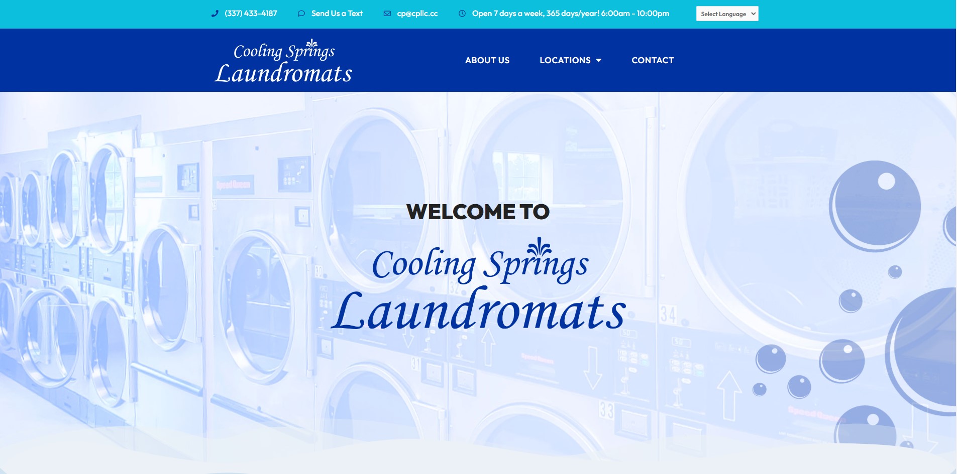 Home Cooling Springs Laundromat